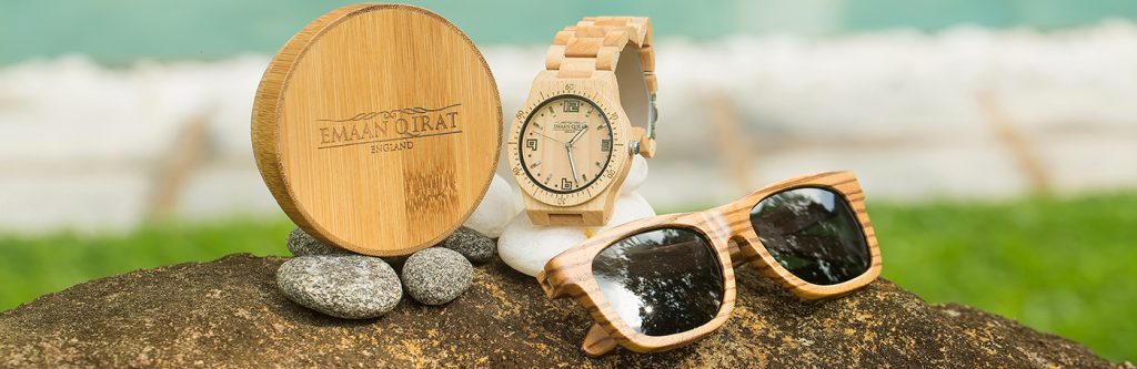 Who doesn’t like a wooden watch with matching wooden sun-glasses when stepping out in style?